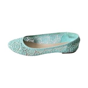 Nine West Green Loafers Flats